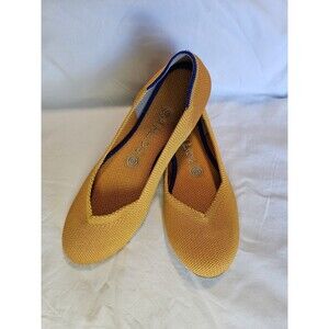 Rothy’s Lemondrop Lemon Drop Round Toe Size 7 Woman’s Flat Shoes Professional